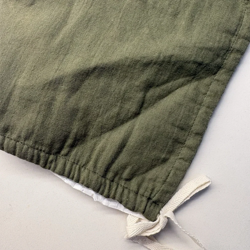 New! LiiLU  Organic Pixie Bonnet in Pine Green 2-4 T